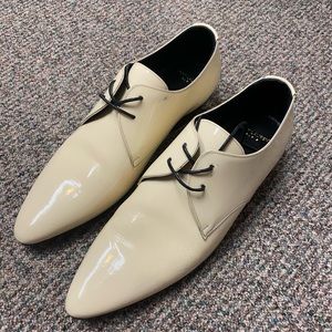 Saint Laurent Jonás Patent Leather Derby